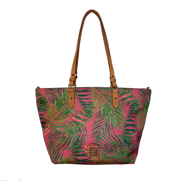 Dooney & Bourke Handbags - Dooney & Bourke Nylon Pink Siesta Key Devon Tote